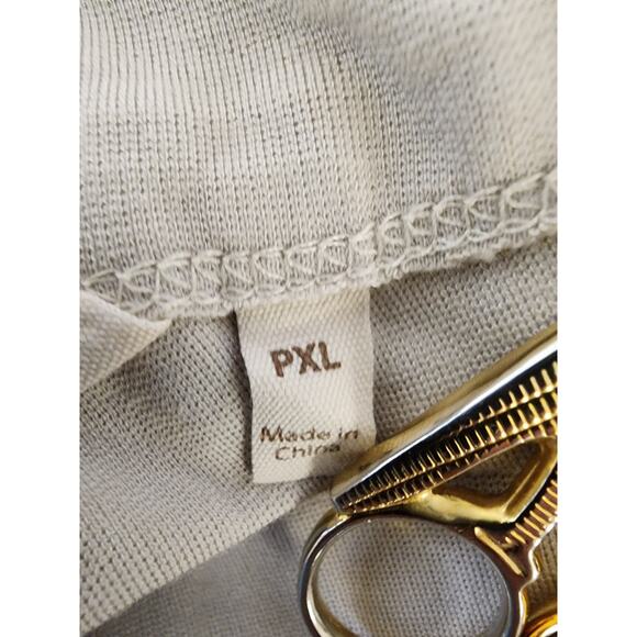 SOFT SURROUNDINGS Tan Superla Stretch PullOn Bermuda Comfy Fit Crop Pants SZ PXL - Picture 5 of 9